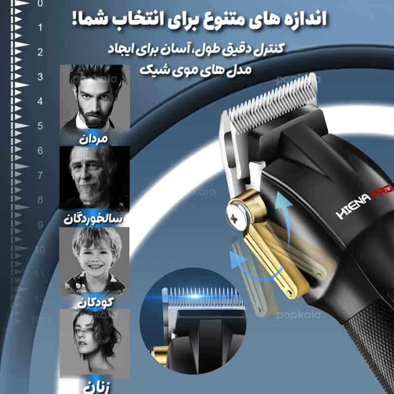 کیف کامل وسایل شخصی آرایشگاهی مردانه