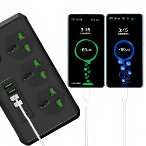 سه راهی با شارژر