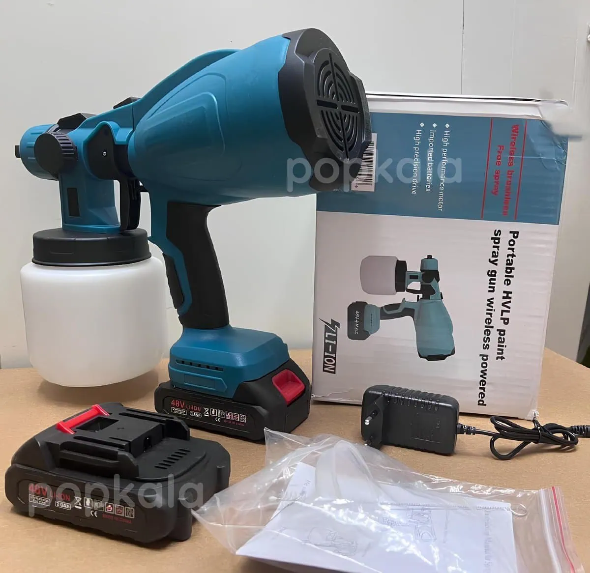 پیستوله رنگ شارژی