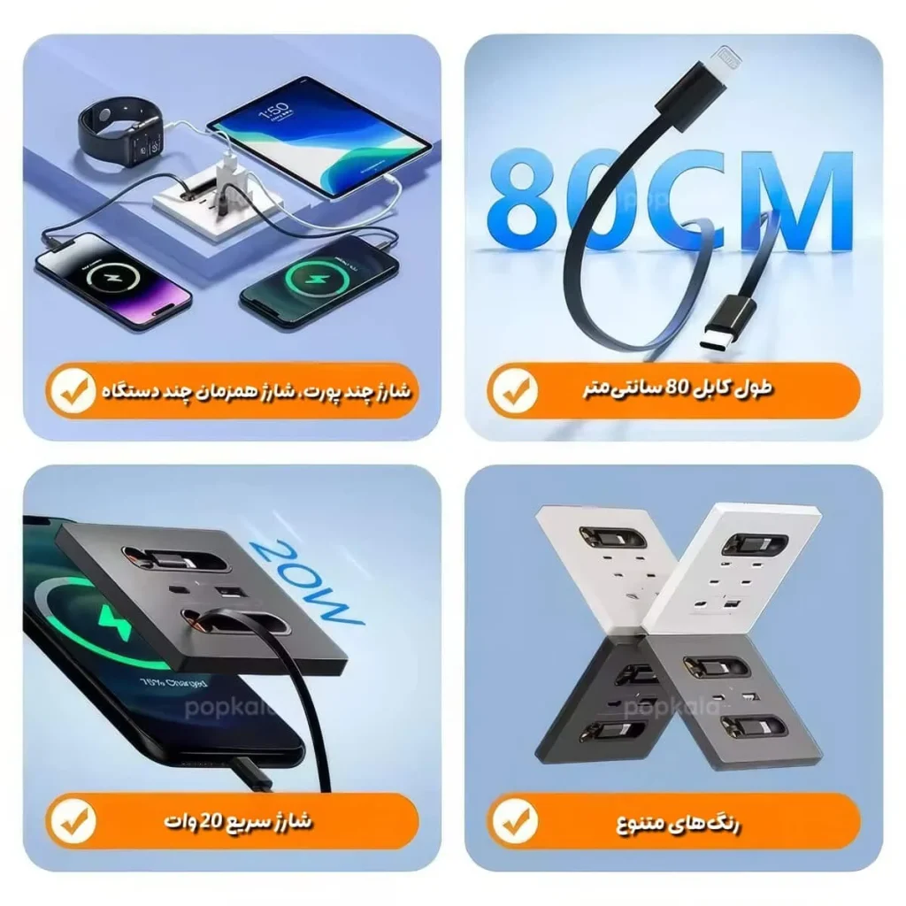 پریز usb دار