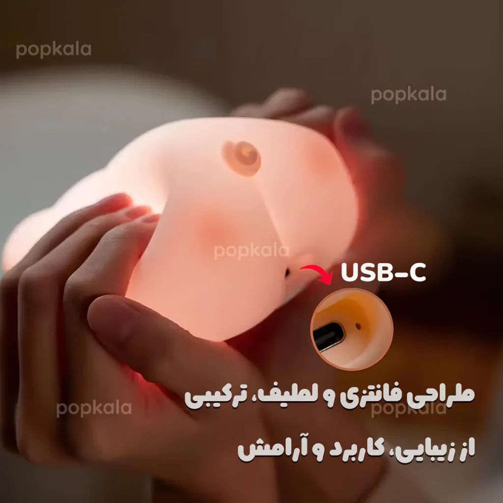 چراغ خواب خوکی نرم